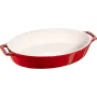 Staub Oval Ceramic Platter - 2.3 ltr, Red