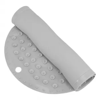 Anti-slip bath mat gray