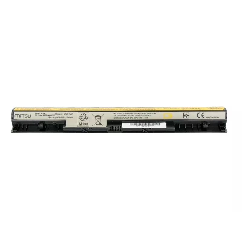 Battery for Lenovo IdeaPad G500s, G510s, Z710 2200 mAh (32 Wh) 14.4 - 14.8 Volt