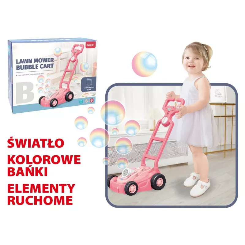 Bubble mower pink