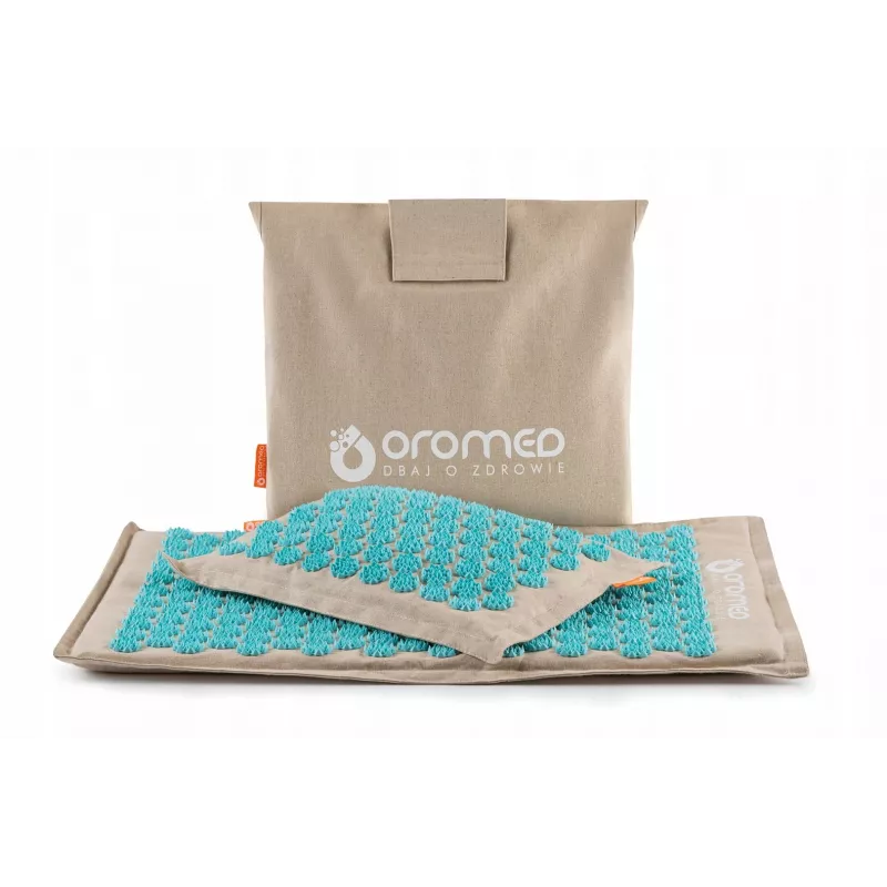 ORO-HEALTH acupressure mat, colour grey