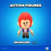 BRAWL STARS S1 ACTION FIGURES 11cm - COLT