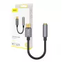 Baseus L54 Audio Adapter USB-C + mini jack 3,5mm (Black+Gray)