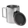 Helikon Thermal mug with lid 250 ml Silver, Black