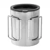 Helikon Thermal mug with lid 250 ml Silver, Black