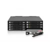 ICY DOCK - ToughArmor - MB998SK-B - 8x2.5 SATA HDD Hot Swap Mobile Rack - HDD-Träger - 40mm Lüfter - Aluminium - LED - SATA 6Gbit/s - bis 7mm Bauhöhe 