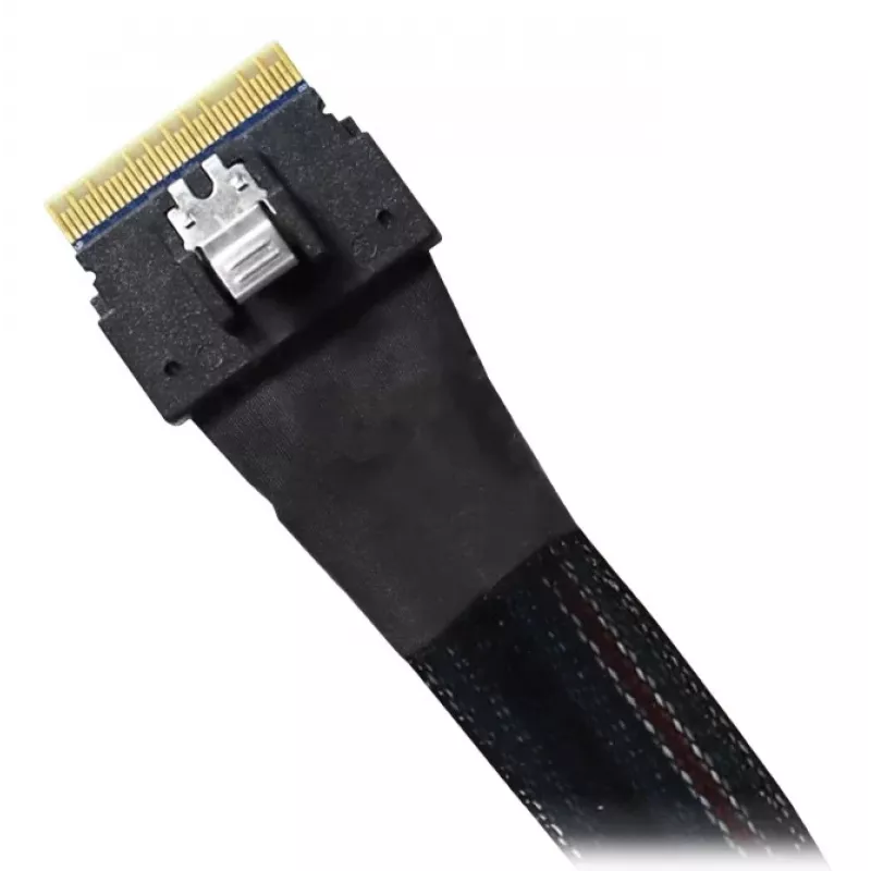 ICY DOCK - SlimSAS 8i SFF-8654 to 2x SlimSAS 4i SFF-8654 Cable - 0,5M