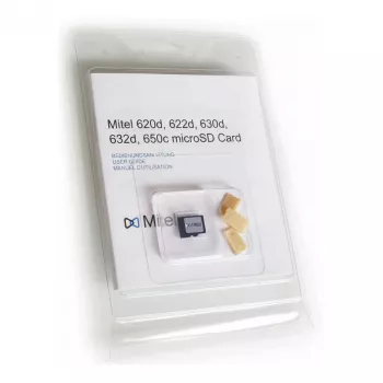 DeTeWe Mitel - Flash Memory Card - 2 GB - microSD - for Mitel 620d, 630d (87-00003AAA-A)