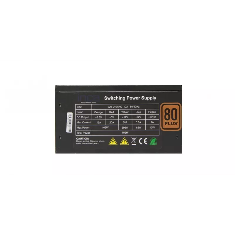 Cian Technology GmbH Cian INCA 80+ GOLD POWER SUPPLY 80 PLUS 750W