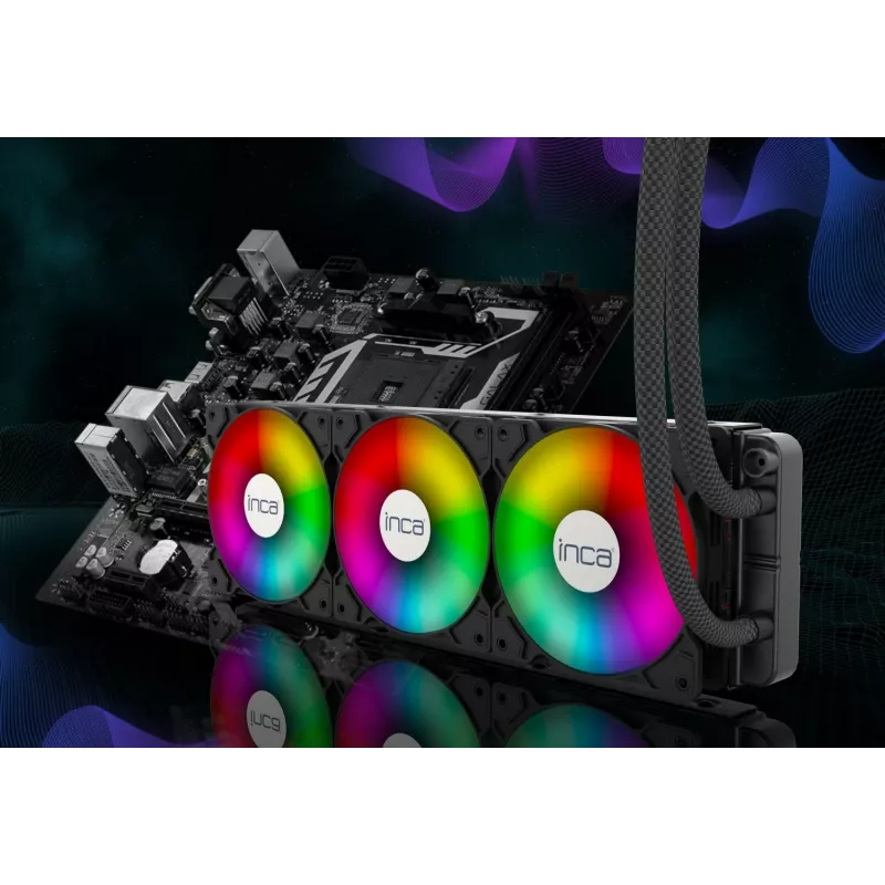 INCA ISS-03XN CPU LIQUID Cooler 3 x 120 mm PWM-Fan