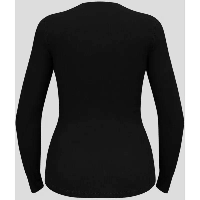 Odlo BL TOP crew neck l/s ACTIVE WARM ECO women's T-shirt, size S, black