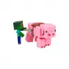 Minecraft S2 3D WIND-UP Toy - Baby Zombie & Pig