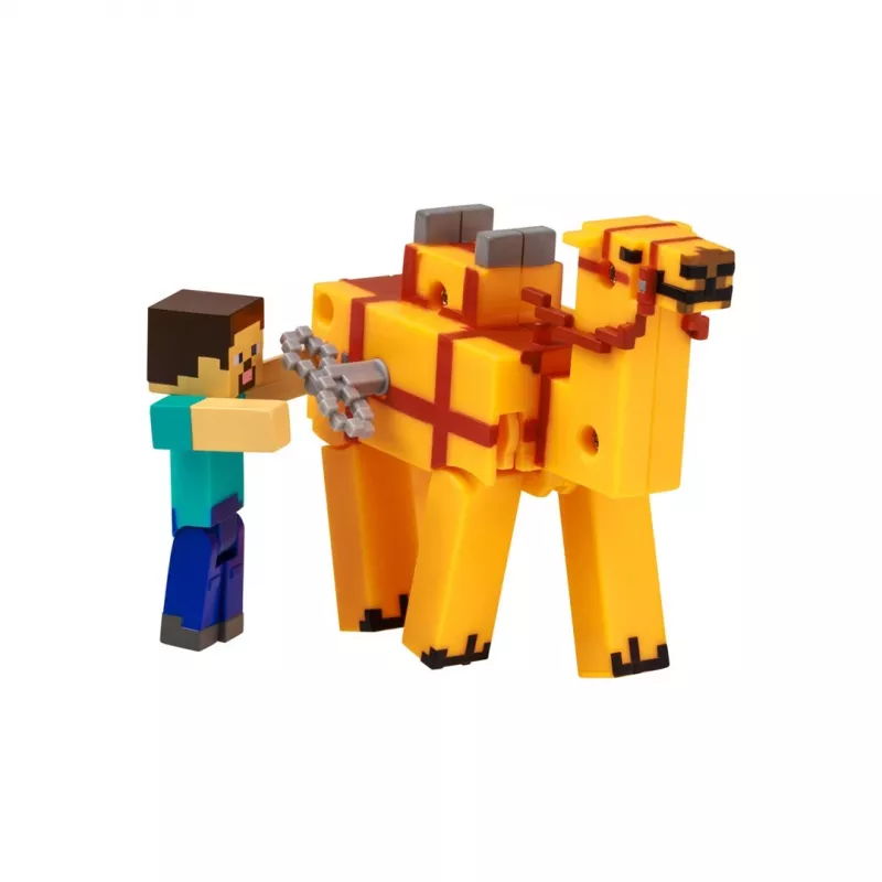 Minecraft S2 3D WIND-UP Toy - Steve & Camel