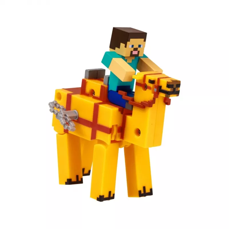 Minecraft S2 3D WIND-UP Toy - Steve & Camel