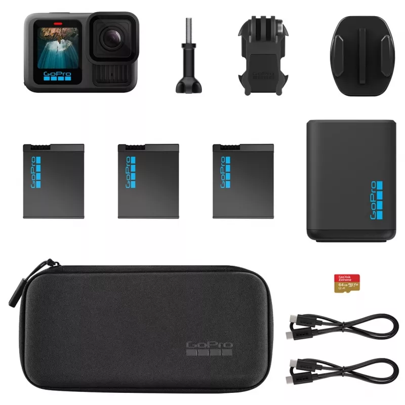 GoPro Hero 13 Extended Power Bundle - Black (CHDRB-134-RW)
