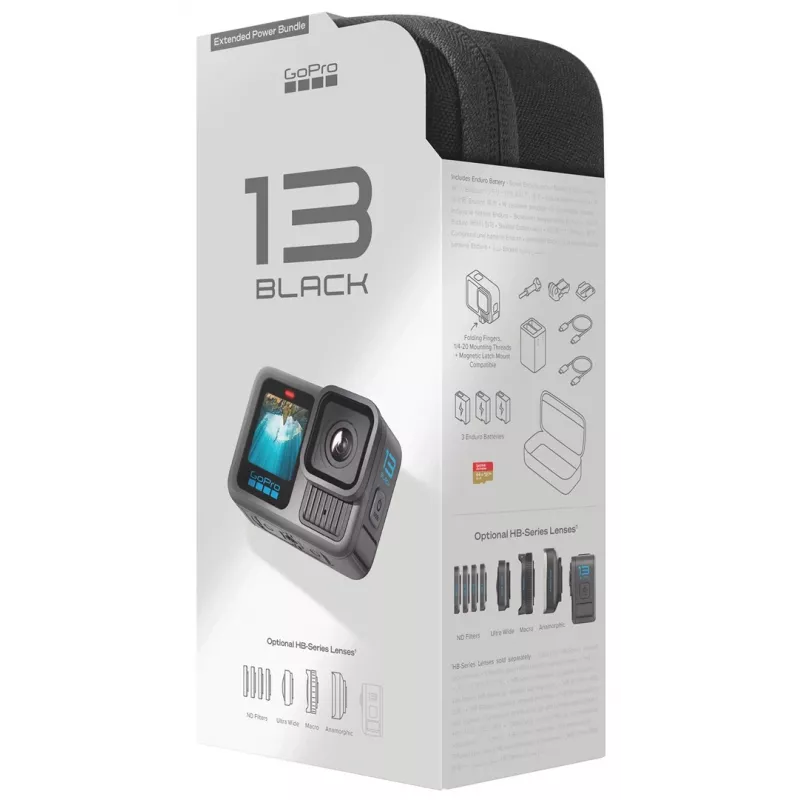 GoPro Hero 13 Extended Power Bundle - Black (CHDRB-134-RW)