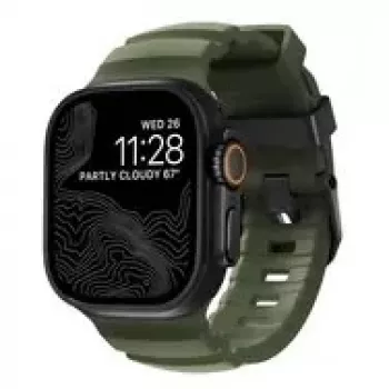 NOMAD Rocky Point Band for Apple Watch 46mm/49mm Green-Black