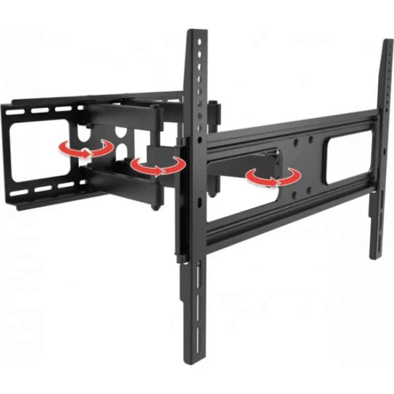 Schwaiger MOTION 5 - bracket for Flat Screen - Metal - Black - Screen Size: 93.98-218.4 cm (37-86)