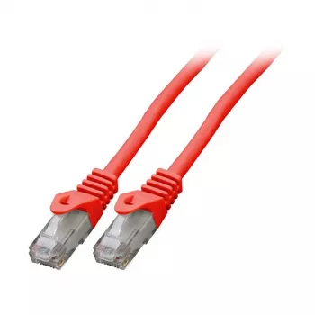 EFB-Elektronik RJ45 Patch Cable Cat.6 U/UTP LSZH CCA Red 1,5m Manufacturer: EFB Elektronik (K8104RT.1,5)