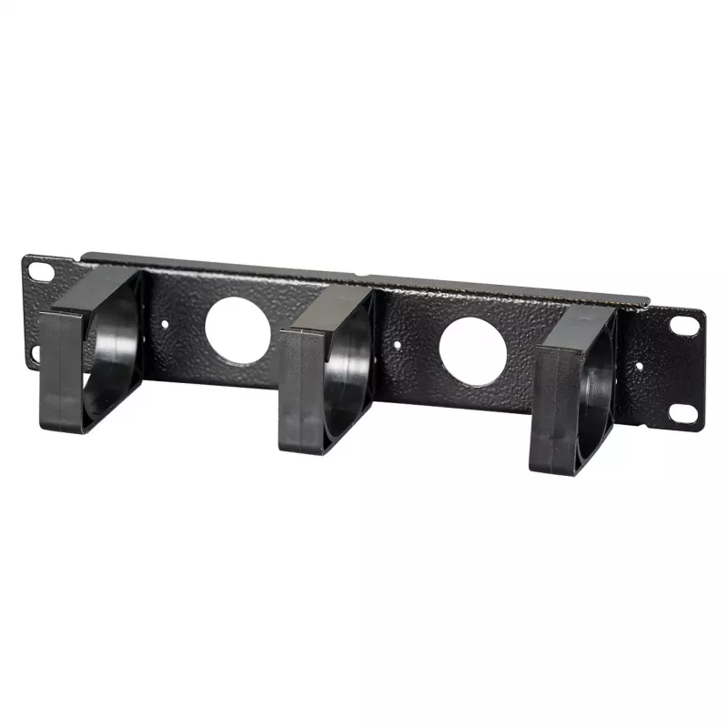 Cable management panel 1U 10 inch EFB Elektronik 691820GR.2 RAL7035