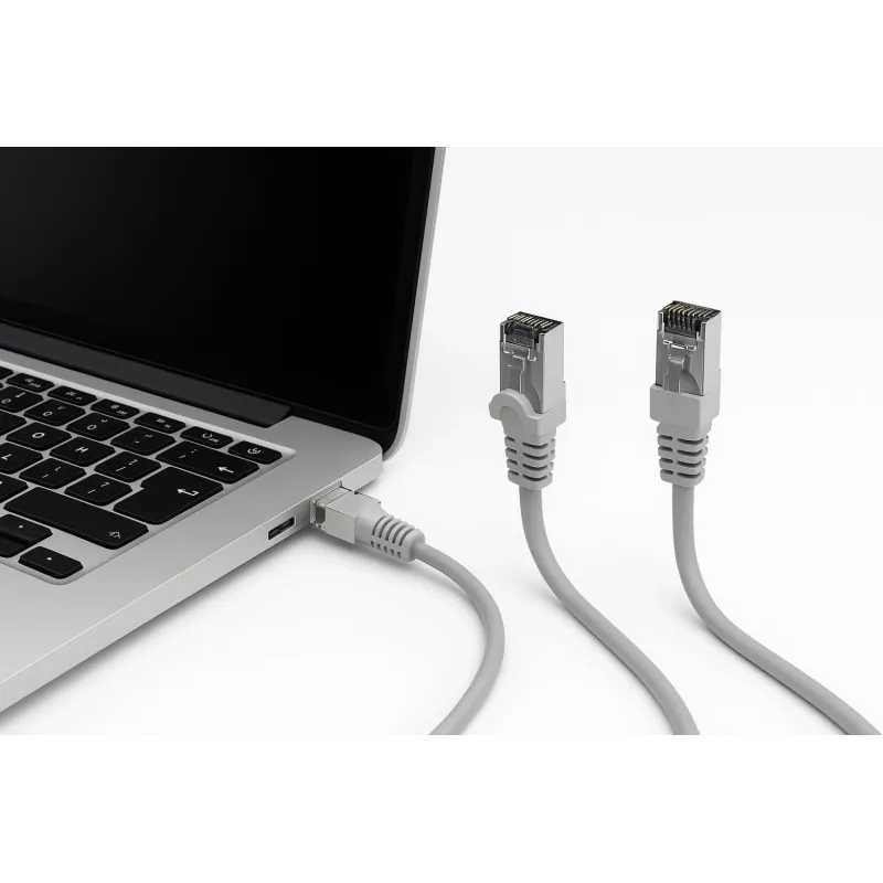 INCA Ethernet cable ICAT7-100AG S/FTP1 23 AWG CAT7 cable - Cable - CAT 7 cable/RJ45 plug