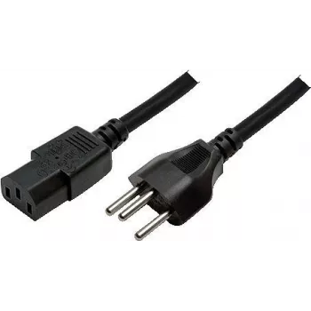 LogiLink - Power Cable - IEC 60320 C13 to IEC 60906-1 (M) - 1.8 m - Black