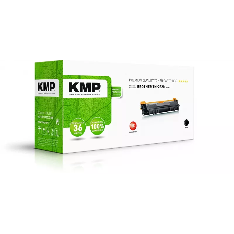 KMP B-T56 - Mit hoher Kapazität - Schwarz - kompatibel - Tonerpatrone (Alternative zu: Brother TN2320) - für Brother DCP-L2500, L2520, L2560, HL-L2300