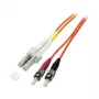 EFB-Elektronik Duplex Jumper LC-ST 50/125µ, OM2, LSZH, orange, 2.0mm 0,5m Manufacturer: EFB Elektronik (O0321.0,5)