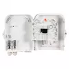 FTTH IP65 Connection Box for 16 Fibres, 8 Couplers and Fibre Slack Storage Manufacturer: EFB-Elektronik (FTTH-BOX-OUT-2)