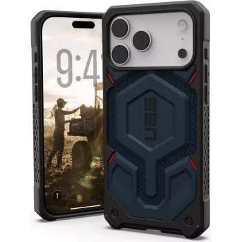 UAG Urban Armor Gear Monarch Pro MagSafe Case | Apple iPhone 17 Pro Max | kevlar mallard (Blue) | 114514113955 (114514113955)