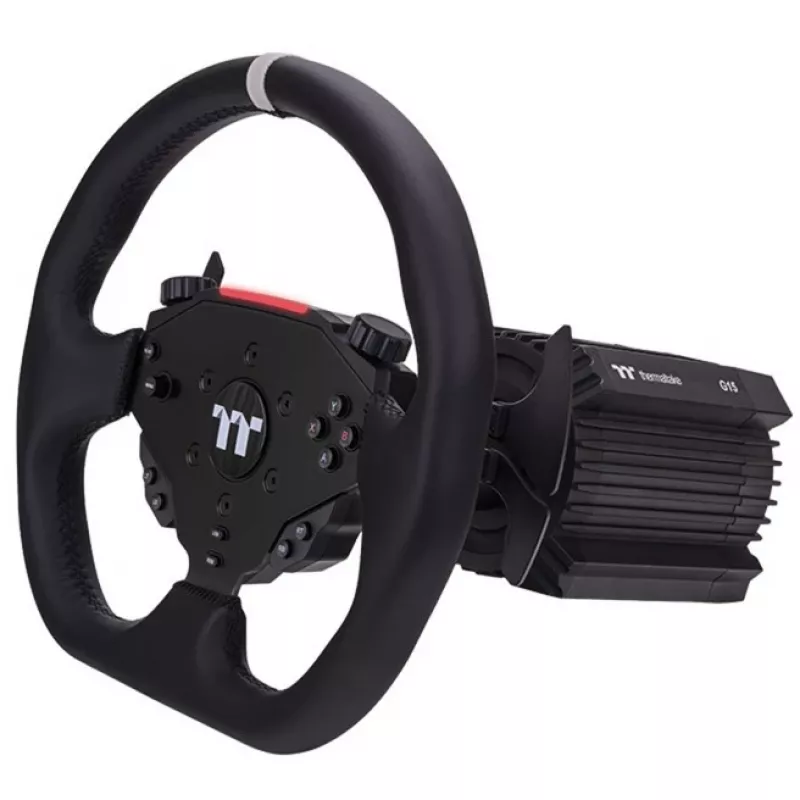 Thermaltake G15 Direct Drive Racing Wheel mit Pedale Bundle schwarz