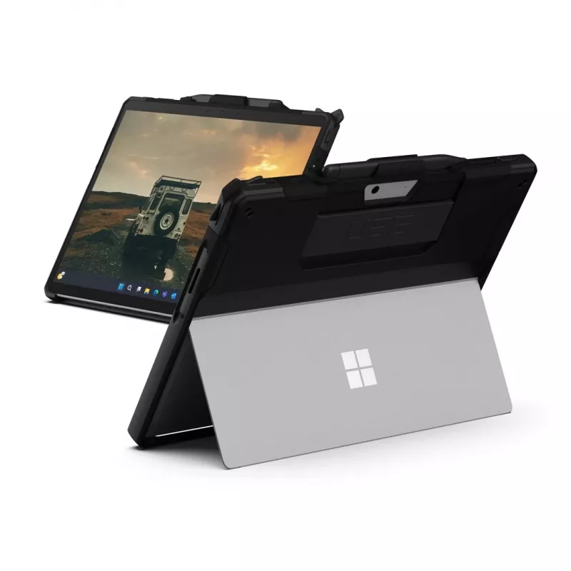 Urban Armor Gear UAG Scout Series Rugged Case for Surface Pro 9 Case Scout Series- Black