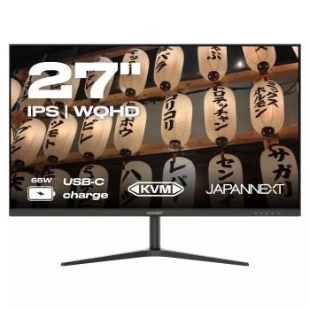 JAPANNEXT JN-IPS27WQHDR-C65W 16 9 HDMI/DP WQHD - Flat Screen (TFT/LCD)