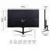 JAPANNEXT JN-IPS27WQHDR-C65W 16 9 HDMI/DP WQHD - Flat Screen (TFT/LCD)