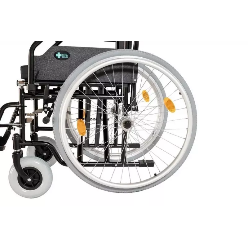 REHA FUND RF-1/42/PU/CZA-624/PU steel manual wheelchair