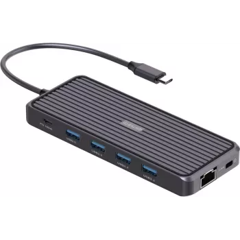 4smarts SmartDock 11w1 | 4x USB-A | USB-C PD 100W | RJ45 | Audio/Mic | HDMI | 2x DP