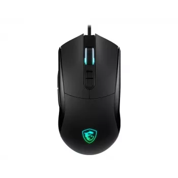 MSI Forge GM320 Gaming Mouse Black USB - Mouse - Optisch
