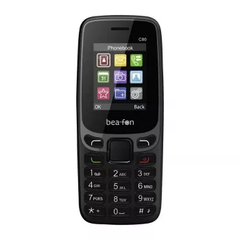Beafon C80 - 2G, Classic Line, Feature Phone, black, Dual SIM