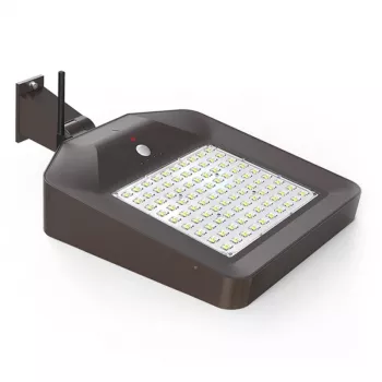 Glovii Standalone Solar-Powered LED Street Lamp with App Control, PIR Sensor and High Luminous Flux