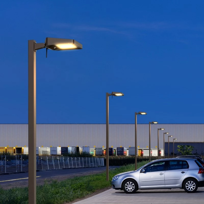 Glovii Standalone Solar-Powered LED Street Lamp with App Control, PIR Sensor and High Luminous Flux
