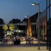 Glovii Standalone Solar-Powered LED Street Lamp with App Control, PIR Sensor and High Luminous Flux