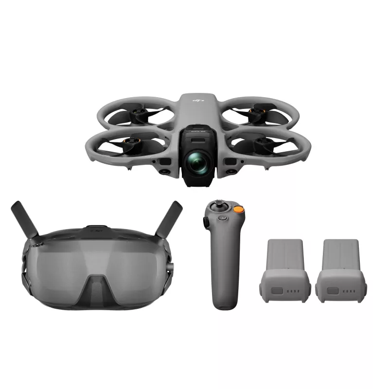 DJI Avata 360 Motion Fly More Combo with Goggles N3 - 64 MP 360° Camera Drone 4 Rotors