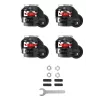 Oplite Feststellbare Lenkrollen for R8 Cockpit retail Freight Delivery (OP-R8-CW)