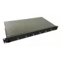 helos Fiber Optic 19 Splice Box 6 x LC/APC Duplex OS2, splice finished, black