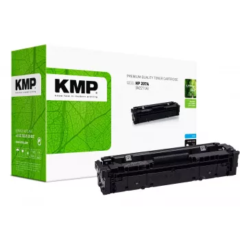 KMP Toner HP 207A cyan 1250 Pages remanufactured (2558,0003)