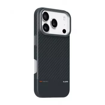 Laut Kev Protect - Case with Stand for iPhone 17 Pro compatible with MagSafe (black)