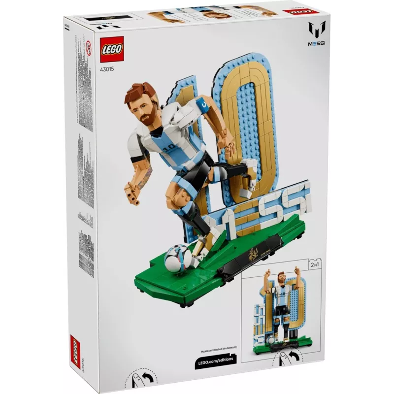 LEGO Editions Sports 43015 Lionel Messi — football legend