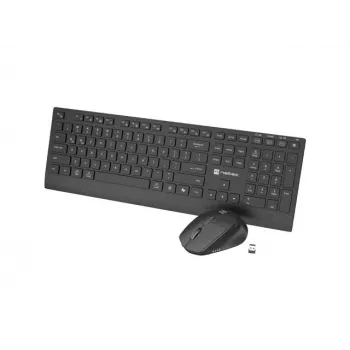 Set 2W1 Natec Stingray 2 keyboard+Mouse US Wireless Tilt Wheel