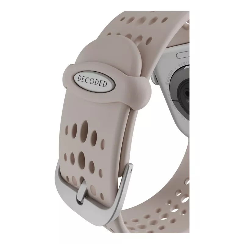 Decoded Silicone Ares O Band - Silicone Band for Apple Watch 40/42 mm (clay)