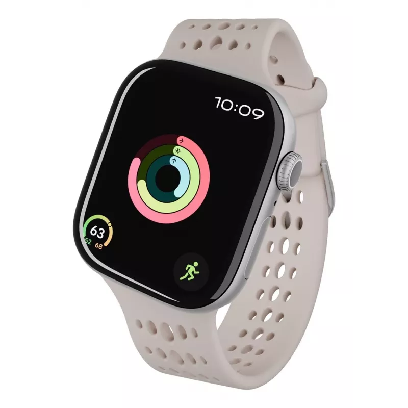 Decoded Silicone Ares O Band - Silicone Band for Apple Watch 40/42 mm (clay)